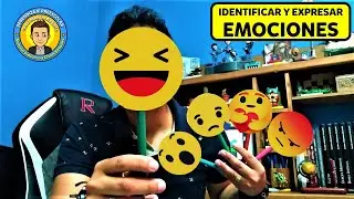 EMOJIS. MATERIAL recortable para le expresi&oacute;n de las EMOCIONES. Maestro Rodolfo