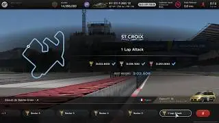 GT7 - Circuit de Sainte-Croix - Full Lap - Circuit Experience - Renault Espace F1 '95 - 🏆