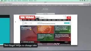 Browser Multi-touch Gestures