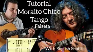 Tutorial Moraito Chico's Tango Falseta with English Subtitle