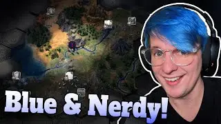 I Dyed My Hair BLUE For CivGive | Civ 7 Livestream