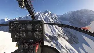 LAMA Refuge du Gouter FS2024 (vue cockpit)