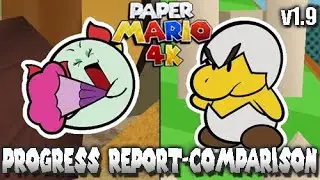 Paper Mario 64K | v1.9 Progress Report vs 1.8 (Texture Pack)
