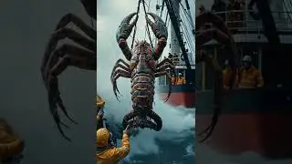 Giant Lobster Pulled from the Ocean! 🦞🌊 | Real-Life Sea Adventure