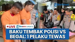 🔴Baku Tembak Polisi vs Begal Sadis di Lampung, 1 Pelaku Ditembak Mati saat Diringkus 1 Buron