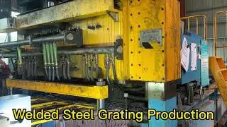 Welded Steel Grating Production