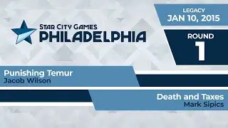 SCGPHILLY: Round 1 - Jacob Wilson vs Mark Sipics | Legacy