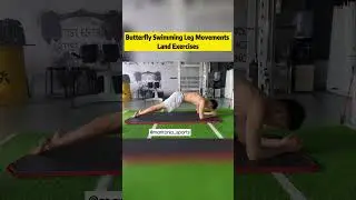 Butterfly Swimming Leg Moves Land Exercise for Home or Gym