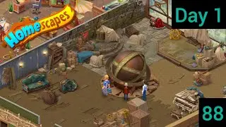 Homescapes Part 88 – Day 1 🛠️ New Area Unlocked: Giovanelli Workshop Begins! ⚒️✨