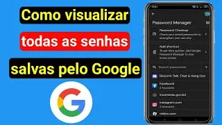 Como encontrar todas as suas senhas salvas no Google no celular |  Ver senha salva no Google