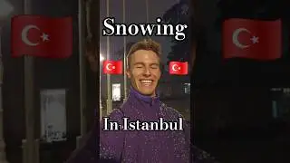 Snow in Istanbul #travel #travelvlog #Turkey #Istanbul #solotravel #backpacking #budgettravel