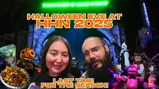 Halloween at HHN 2025! One Last Night of Horror at Universal Orlando 🎃👻