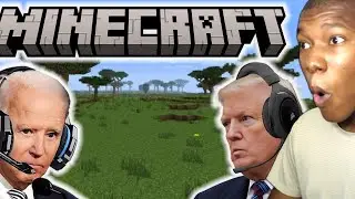 US Presidents Play Minecraft REACTION