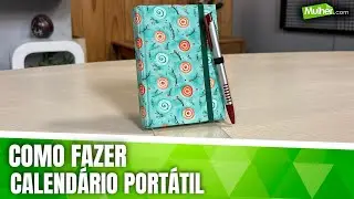 Como fazer Calendário Portátil