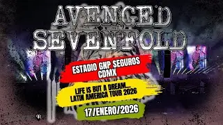 Avenged Sevenfold en Ciudad de M&eacute;xico 2026