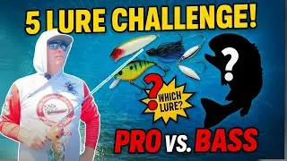 5 Lure Bass Fishing Challenge with a Pro &ndash; Which Lure Lands the Biggest Bass?