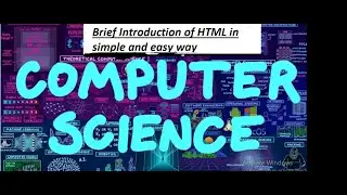BRIEF INTRODUCTION ABOUT HTML IN SIMPLE AND EASY WAY