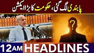 PML-N Govt Takes Big Action | Headlines 12 AM | 15 Jan 2025 | Lahore Rang| J201P