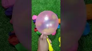 100k Colourful Mini Balloons | Satisfying Unboxing Asmrsoundvideo #ASMR #Satisfying #shortsvideo