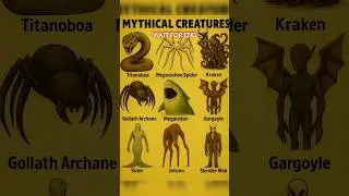 PART-1🌎World Mythical Creatures 🔥  | #ciddubbing