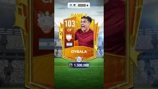 TOP 8 DYBALA CARD 🇦🇷 || FIFA MOBILE EDITION! || WHO NEXT? || #football #dybala #fifamobile #top8