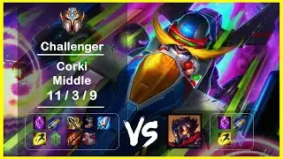 Middle Corki vs Viktor Patch 11.24