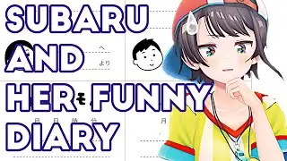[hololive] Subaru Can't Stop Laughing At Her Own Diary [ Oozora Subaru ]