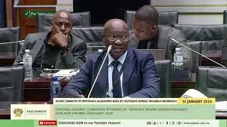 EFF PRESIDENT, JULIUS MALEMA, cross examination of General Dumisani Khumalo