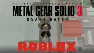 Metal Gear Solid 3 Remade on Roblox! HD Edition!