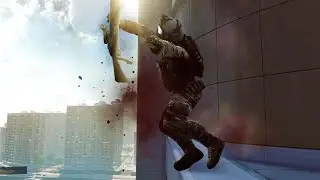 Battlefield 4 Cinematic Gameplay - Ragdolls and physics 
