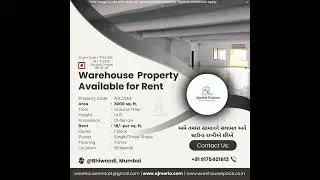 3000SQ FT WAREHOUSE PROPERTY AVAILABLE ON RENT FOR COMPUTER ACCESSORIES STORAGE UNIT