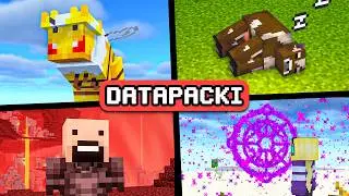 34 EPICKIE DATAPACKI do MINECRAFT