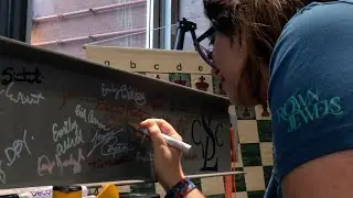 Signing the Beam! | Saint Louis Chess Club Expansion