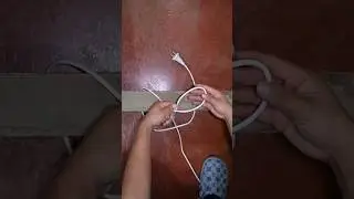 truco para Desenredar cuerdas O cables.
