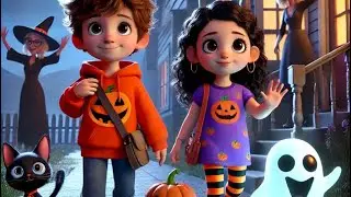 Mia and Max The Haunted House Rescue| Halloween Stories for kids & children | Halloween | Songs
