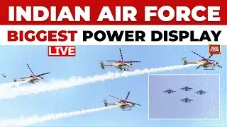 Indian Air Force Organises Mega Flypast In Assam | IAF Flying Display 2025 Lachit Ghat, Assam