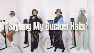My Kloset: Bucket Hat Haul & Outfits || South African Youtuber