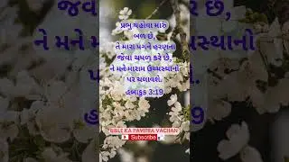 GUJARATI-BIBLE VERSE #Daily God's Word 4 you.#jesus #bible #bibleverse #biblequotes #gujratibhajan