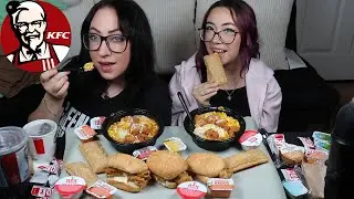 KFC MUKBANG | FAMOUS BOWLS AND CHAT