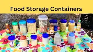 Food Storage Containers for Camping