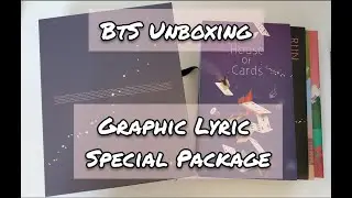 [BTS Unboxing] Graphic Lyric Book Special Package