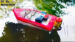 How to make Boat dc motor at home | dc motor boat in home | how to make dc motor boat at home | diy 