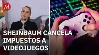 Sheinbaum anuncia eliminación del impuesto a videojuegos violentos