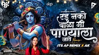 रडू नको बाळा | Trending Song | Mi Panyala Jate | Its AP Remix X AK