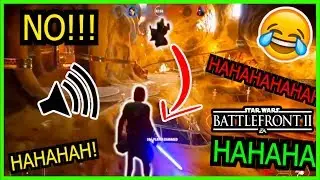 FUNNY MOMENTS AND CRAZY BUGS/ GLITCHES - Star Wars Battlefront 2