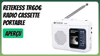 AVIS (2026) : Retekess TR606 Radio Cassette Portable. D&Eacute;TAILS