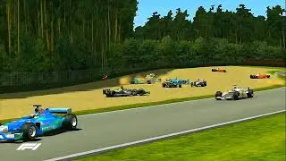 Grand Prix 4 F1 2001 - Accident Allemagne (Partie 2)
