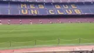 Hansa visiting F.C. Barcelona