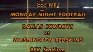 1978 Dallas Cowboys vs Washington Redskins Week 5 (Broadcast+Don Meredith Commentary)