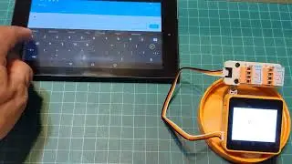 A BLE Portable Controller with LED Status Indicators